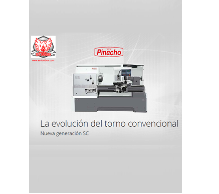 Catálogo General de Tornos Mecánicos Profesionales y Centros de Mecanizado PINACHO
